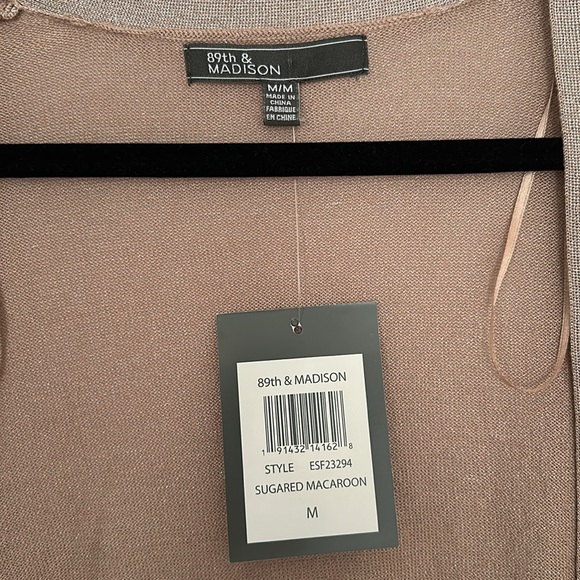 Sparkly mauve cardigan - Picture 4 of 4